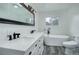 Modern bathroom featuring a soaking tub, double sink vanity, and stylish fixtures at 27857 Apex Cir, Evergreen, CO 80439