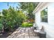 Backyard patio with outdoor seating and string lights, perfect for relaxing or entertaining at 1360 S Hudson St, Denver, CO 80222