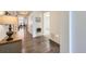 Bright and airy entryway featuring hardwood floors and elegant decor at 5221 E 143Rd Dr, Thornton, CO 80602