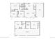 Detailed floor plan showcasing layout of first floor and basement including measurements of rooms at 7076 S Verbena Cir, Centennial, CO 80112