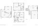 Detailed floor plan showcasing the layout of the home's living spaces, including the kitchen, bedrooms, and basement at 7521 S Race St, Centennial, CO 80122