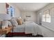 This bedroom features a sliding door and a lovely view of the outdoors at 11725 Tomahawk Trl, Conifer, CO 80433