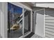 Exterior showing private patio with access door to the right at 4086 S Carson St # F, Aurora, CO 80014