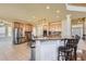 Modern kitchen featuring stainless steel appliances, granite countertops, and ample cabinet space at 23029 Cleveland Dr, Parker, CO 80138