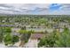 Expansive aerial view of the property showcasing the neighborhood and surrounding landscape with mountain views at 7522 S Mount Zirkel, Littleton, CO 80127