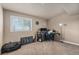 Simple, neutral office space with a window, plenty of room for storage, and simple decor at 7522 S Mount Zirkel, Littleton, CO 80127