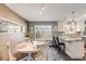 Kitchen dining area with lots of natural light and an inviting, comfortable table and chairs at 2757 E Geddes Ave, Centennial, CO 80122