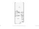 A first floor floorplan including the garage, living room, kitchen, and bathroom at 17032 Blue Mist Grv, Monument, CO 80132