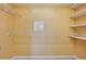 Empty walk-in closet featuring wire shelving at 17032 Blue Mist Grv, Monument, CO 80132