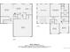 Detailed floor plans showcasing living room, dining area, kitchen, laundry, garage and the layout of both floors at 254 Ellendale St, Castle Rock, CO 80104