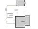 Unfinished basement floor plan with space for storage at 574 Penn Rd, Elizabeth, CO 80107