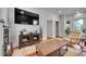 Bright and airy living room with stylish furnishings at 1208 S Pennsylvania St, Denver, CO 80210