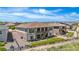 Back of home features a deck with stairs to the yard in a community with open space at 22609 E Eads Cir, Aurora, CO 80016