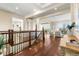 Elegant entryway showcasing hardwood floors and a view into the living spaces at 22609 E Eads Cir, Aurora, CO 80016