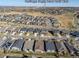 Aerial view showcasing the property's location near Heritage Eagle Bend Golf Club at 22646 E Glidden Dr, Aurora, CO 80016