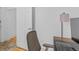 Bright home office with a modern desk and chair at 2643 N Marion St, Denver, CO 80205
