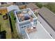 Stunning roof deck with outdoor seating, grill, and spiral staircase create a perfect relaxation and entertaining space at 2643 N Marion St, Denver, CO 80205