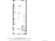 Floor plan of home with kitchen, bath, dining area, and living room at 4529 Vrain St, Denver, CO 80212