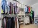 Well-organized walk-in closet offering ample storage solutions for clothing, shoes, and accessories at 4529 Vrain St, Denver, CO 80212