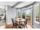 Breakfast nook with a view of the outdoor deck at 9574 Las Colinas Dr, Lone Tree, CO 80124
