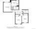 Floorplan showcasing the primary bedroom, bathroom, walk-in closet, hall, and additional bedroom, for a complete living experience at 9539 Bexley Dr, Highlands Ranch, CO 80126