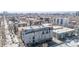 Eye-level aerial view of building in its surrounding neighborhood at 1080 E 13Th Ave # 301, Denver, CO 80218