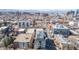Panoramic aerial view of the property showcasing its prime location and scenic surroundings at 1080 E 13Th Ave # 301, Denver, CO 80218