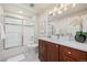 Bathroom vanity with shower and tub combination at 1080 E 13Th Ave # 301, Denver, CO 80218
