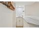 Basement wet bar features shelving and a countertop, great for entertaining at 1730 Ward Cir, Franktown, CO 80116