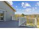 Outdoor deck showcasing the view of trees and blue sky at 53 Taylor Ct, Castle Rock, CO 80104
