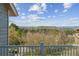 Scenic view from an elevated deck with a white railing at 53 Taylor Ct, Castle Rock, CO 80104