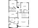 Detailed second floor plan showing bedrooms, bathrooms, laundry, and walk-in closets at 1644 S Lafayette St, Denver, CO 80210