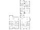 Three-floor plan featuring basement, first floor, and second floor layouts with room dimensions at 1644 S Lafayette St, Denver, CO 80210