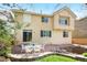 Charming backyard with patio and well maintained lawn at 10633 Wynspire Way, Highlands Ranch, CO 80130