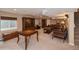 Finished basement featuring a full seating area and entertainment space at 2829 S Fig St, Lakewood, CO 80228