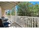 Cozy balcony offering scenic views and an inviting outdoor space, perfect for relaxation and fresh air at 943 S Zeno Way # 102, Aurora, CO 80017