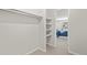Closet offering ample storage space with shelving, providing organization and convenience at 943 S Zeno Way # 102, Aurora, CO 80017