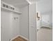 Functional laundry area featuring a closet and convenient layout, making chores a breeze at 943 S Zeno Way # 102, Aurora, CO 80017