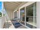 Charming patio area with seating and relaxing views, perfect for outdoor enjoyment and entertaining at 943 S Zeno Way # 102, Aurora, CO 80017