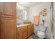 Cozy bathroom features a single vanity, ample storage, and coordinated décor at 1560 Findlay Way, Boulder, CO 80305