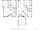 Two-story floor plan showing the layout of both floors including measurements, and spatial arrangement at 3695 Quail St, Wheat Ridge, CO 80033