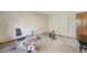 Spacious basement area with carpet flooring and natural light, perfect for a home gym at 19165 Golden Arrow Cir, Monument, CO 80132