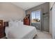 Well-lit bedroom with neutral tones and updated furnishings at 468 Sylvestor Trl, Highlands Ranch, CO 80129