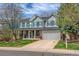 Charming two-story home with a well-maintained front yard, green shutters and a two car garage at 2225 Clayton Cir, Superior, CO 80027