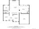 Detailed first floor plan showcasing the living room, kitchen, and garage layout at 2225 Clayton Cir, Superior, CO 80027
