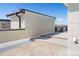 Exterior view of the modern architecture of the home with a deck, stairs, and balcony at 22 Oneida Ct, Denver, CO 80230