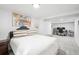 Cozy bedroom area with an adjacent office space for working from home at 1888 S Filbert Ct, Denver, CO 80222