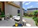 An inviting backyard featuring a comfortable lounge area and a neatly paved patio at 5080 Uinta St, Denver, CO 80238