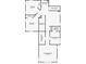 Upstairs floor plan showing bedrooms, closets, laundry room, stairs, and primary bathroom layout at 5080 Uinta St, Denver, CO 80238