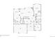 Detailed first-floor plan featuring kitchen, living room, bedrooms, garage, and bathrooms at 4965 Bierstadt Loop, Broomfield, CO 80023